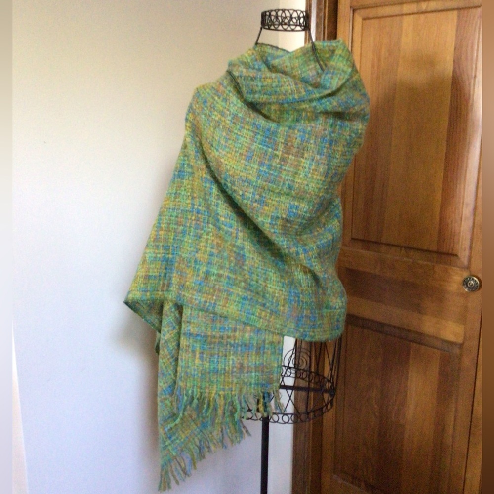 Einiger luxury loomed scarf 84”x 28”